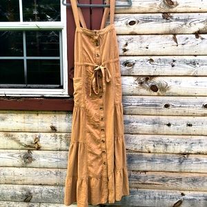 Free People Linen Maxi dress